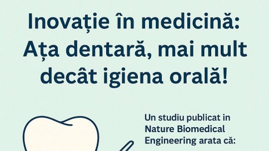 Clasica ață dentară ar putea fi utilizată ca mijloc de livrare a vaccinurilor