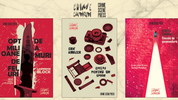 CRIME SCENE PRESS lansează Crime Canon, o colecție-eveniment care readuce în prim-plan marile romane ale literaturii mystery & thriller