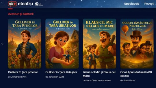 Radio România a lansat eteatru.ro, cea mai mare colecție on-demand de teatru radiofonic autohton