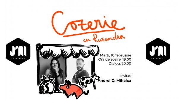 Andrei Daniel Mihalca, primul invitat din 2026 la Cozerie • cu Ruxandra