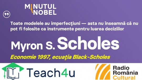 Minutul Nobel - Myron S. Scholes | PODCAST