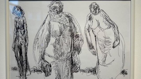 Peisaje atemporale și personaje din cotidian, în expoziția lui Marian Cătălin Cioban la Slobozia