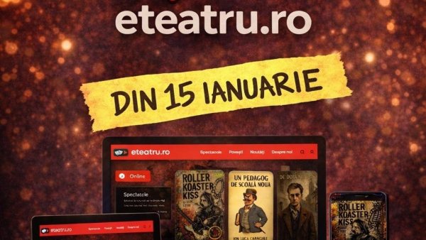 Teatrul Național Radiofonic Radio România lansează noul eteatru.ro, de Ziua Culturii Naționale