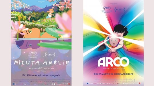 „Micuța Amélie” și „Arco”, două filme de animație multipremiate, vin la începutul lui 2026 în cinematografele din România