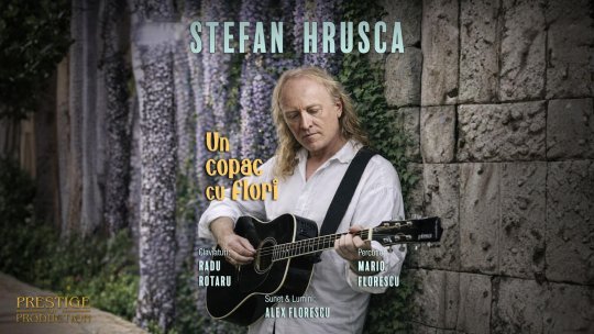 Ștefan Hrușcă revine pe scenele din țară cu turneul „Un copac cu flori”
