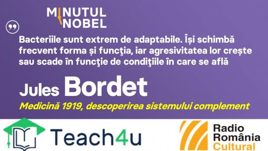 Minutul Nobel - Jules Bordet | PODCAST