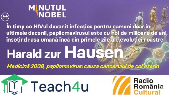 Minutul Nobel - Harald zur Hausen | PODCAST