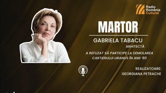 MARTOR Gabriela Tabacu - de la demolarea unui cartier la construirea unei biblioteci