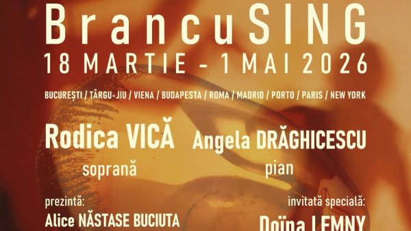 Turneul internațional BrancuSING Sculptura trebuie să aibă ritm ca muzica