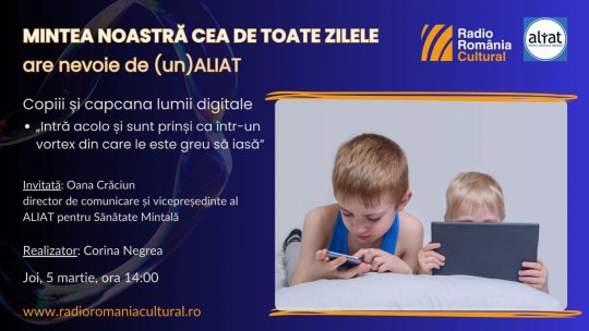 Copiii și capcana lumii digitale: „Intră acolo și sunt prinși ca într-un vortex din care le este greu să iasă”