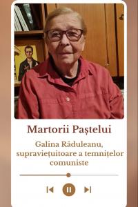 Galina Răduleanu, supraviețuitoare a temnițelor comuniste: „E o prăpastie între noi, cei trecuți prin temnițele comuniste și cei rămași dincoace de gratii”