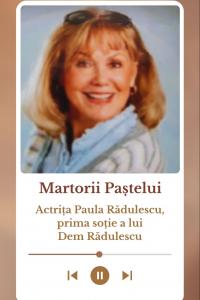 Actrița Paula Rădulescu, prima soție a lui Dem Rădulescu: „Am fugit de la teatru să aprind o lumânare în Vinerea Mare”