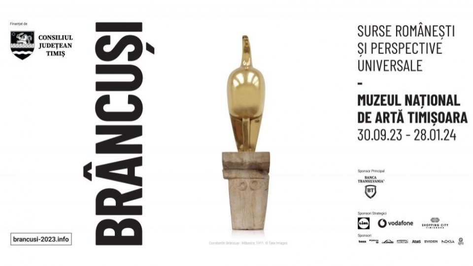 Radio România Cultural însoțește publicul expoziției „Brâncuși: surse românești și perspective universale” de la Timișoara