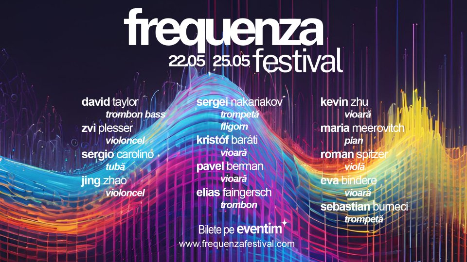 Sergei Nakariakov și Maria Meerovitch marchează debutul Frequenza Festival la București