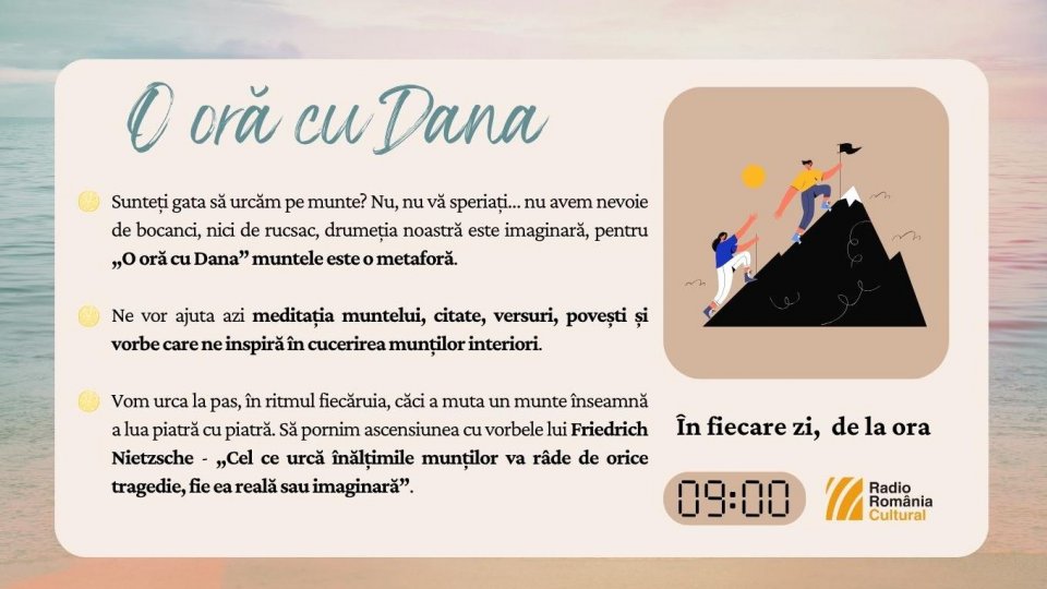 O oră cu Dana - Muntele analog | PODCAST