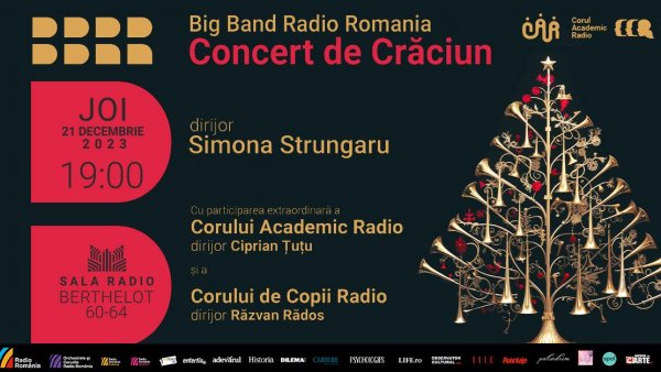 Concerte speciale de Crăciun, la Sala Radio