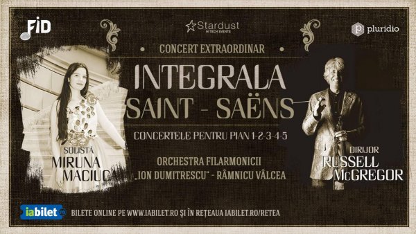 Eveniment rar în muzica clasică: Cinci concerte Saint-Saëns într-o singură reprezentație