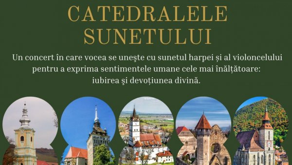 „Catedralele sunetului” – concerte de muzică clasică  în biserici fortificate din județele Brașov și Sibiu