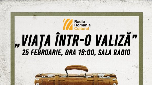 Pentru a marca un an de la invazia Rusiei în Ucraina, Radio România Cultural invită românii să aducă valize la Sala Radio