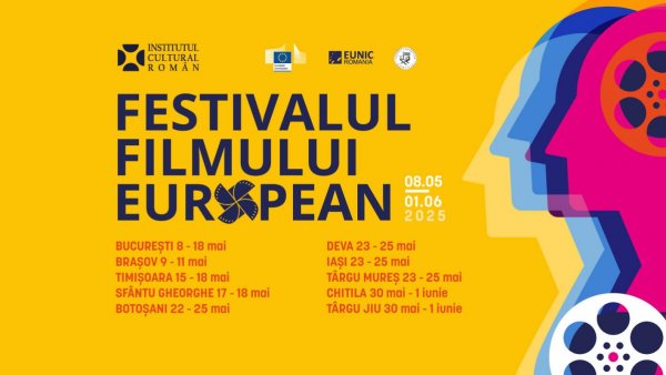 Festivalul Filmului European - proiecții speciale în 10 orașe din România, din 8 mai