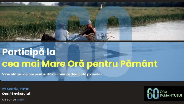 Peste 6.000 de copii și voluntari oferă o oră pentru Pământ – Cum te poți alătura celei mai mari mișcări pentru planetă?
