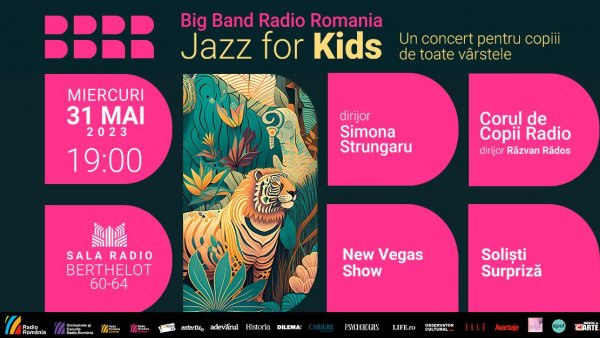 Jazz for kids: concert de Ziua Internațională a Copilului