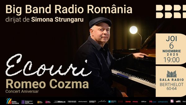 „Ecouri”: concert de jazz dedicat compozitorului și pianistului Romeo Cozma