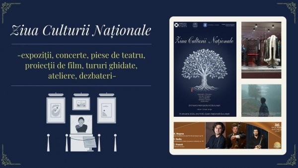 Evenimente și activități dedicate Zilei Culturii Naționale 2026