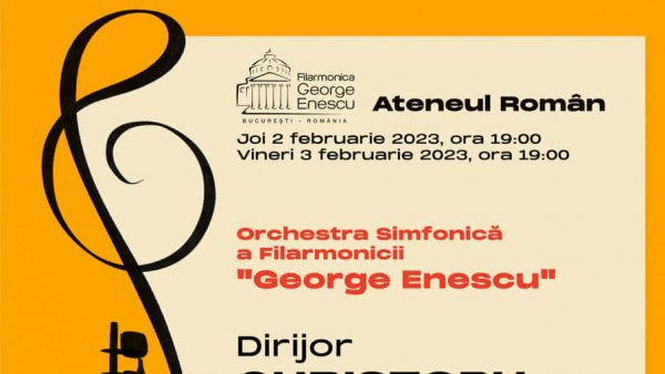 Dirijorul Christoph Altstaedt şi pianistul Martin James Bartlett în concert la Ateneul Român