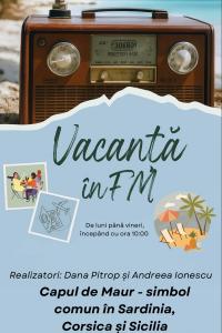 Vacanța în FM – Capul de maur – simbol comun în Sardinia, Corsica și Sicilia | PODCAST