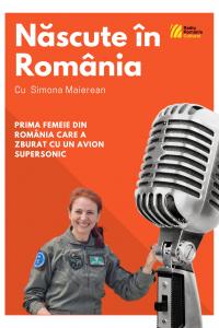 Născut în România cu locotenent comandor Simona Maierean, prima femeie din România care a zburat cu un avion supersonic