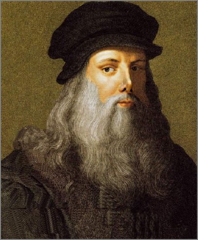 Leonardo, autoportret