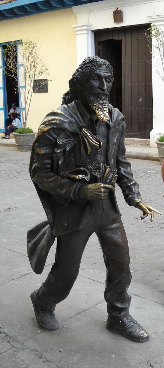 Ilustrate din Cuba - El Caballero de Paris 1 - sculpzor Jose Villa Soberon
