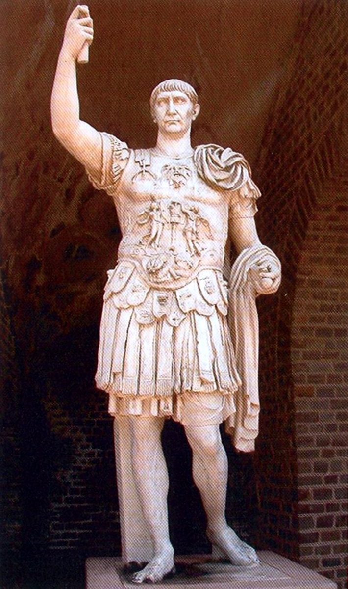 Statuia imparatului Traian