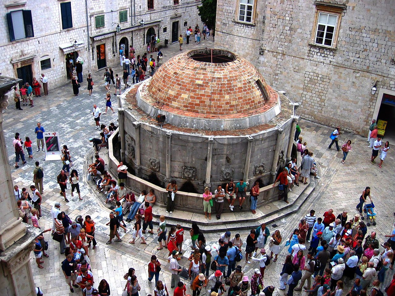 CROATIA - Dubrovnik - 4 - Fantana lui Onofrio