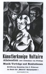 1916_Marcel_Słodki_Afis Cabaret-Voltaire