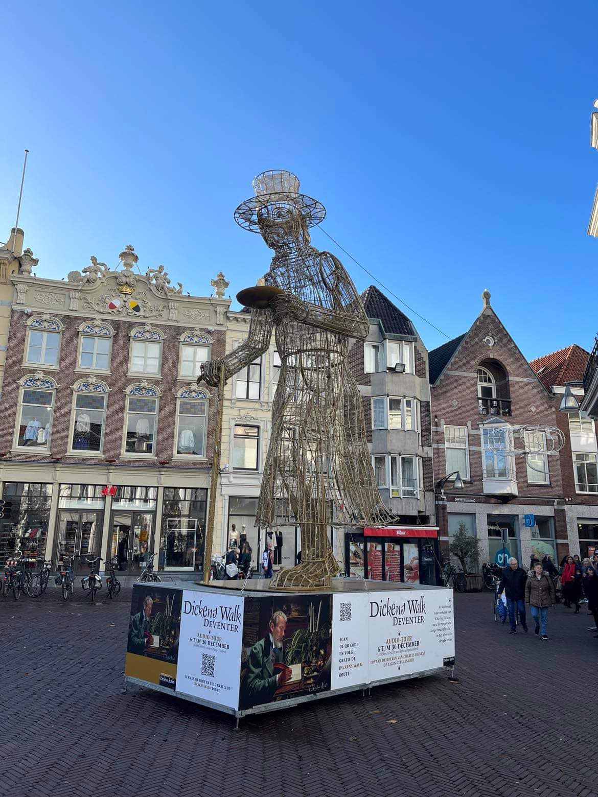 Piața centrală din Deventer – Festivalul Dickens