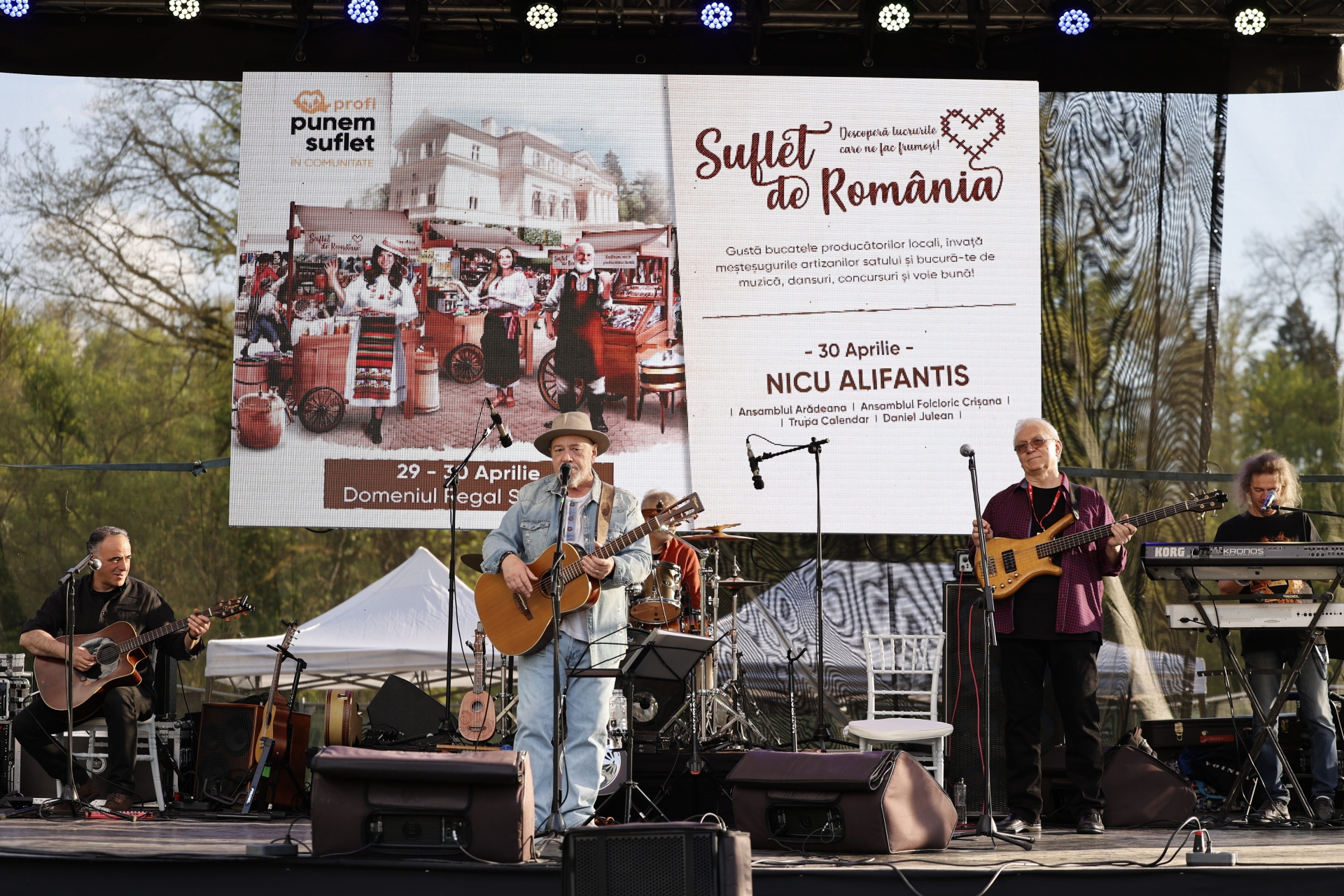 Nicu Alifantis pe scena Festivalului Suflet de Romania