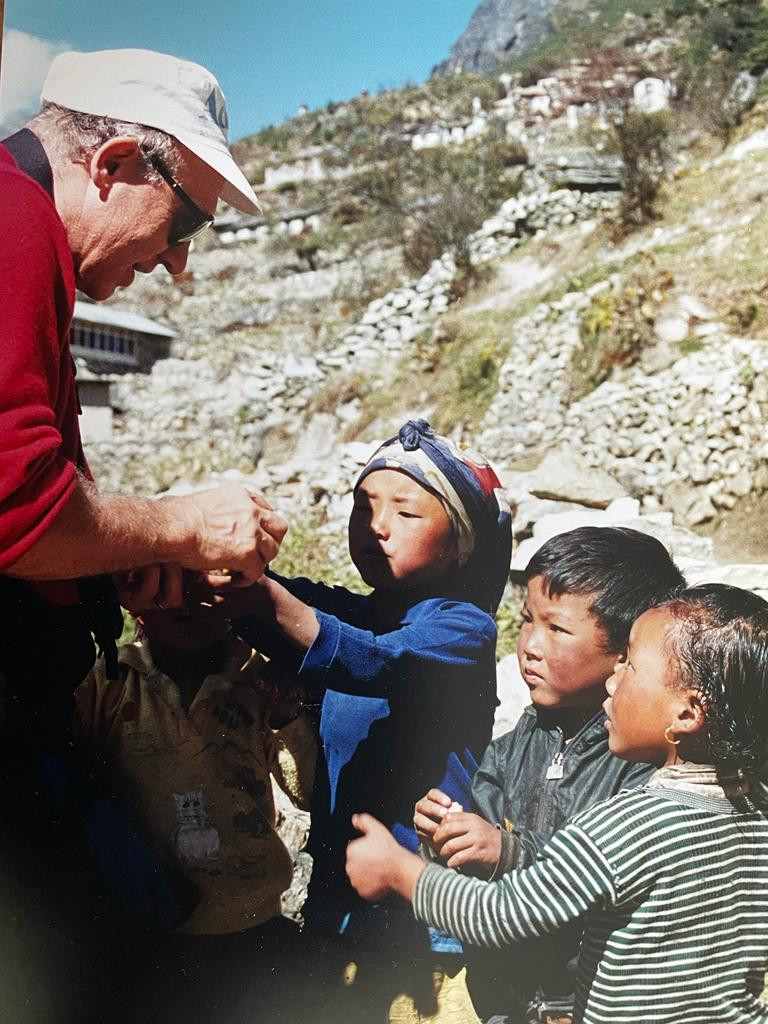 Namche Bazar Foto: Iosif şi Vera Gheţie (arhiva personală a invitatului)