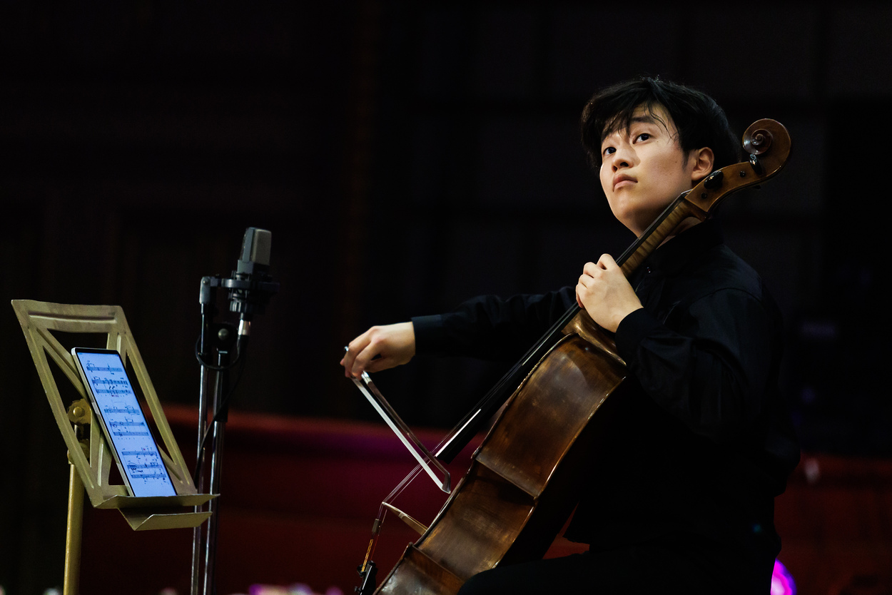 Yo Kitamura. Concursul International George Enescu. foto Cristina Tanase