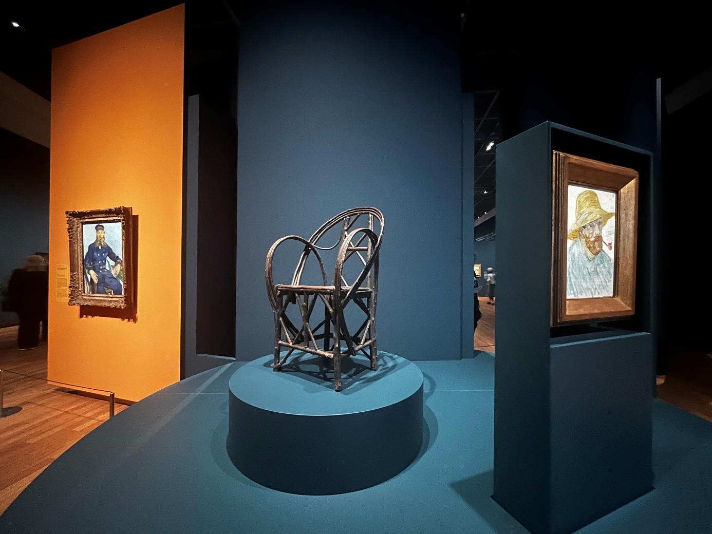 Intrarea în expoziția „Van Gogh şi Roulin”, Muzeul Van Gogh, Amsterdam