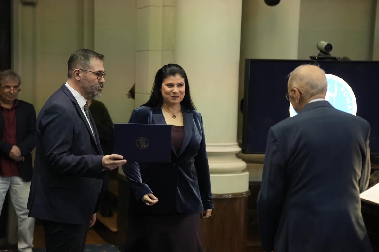 Premierea la Academie