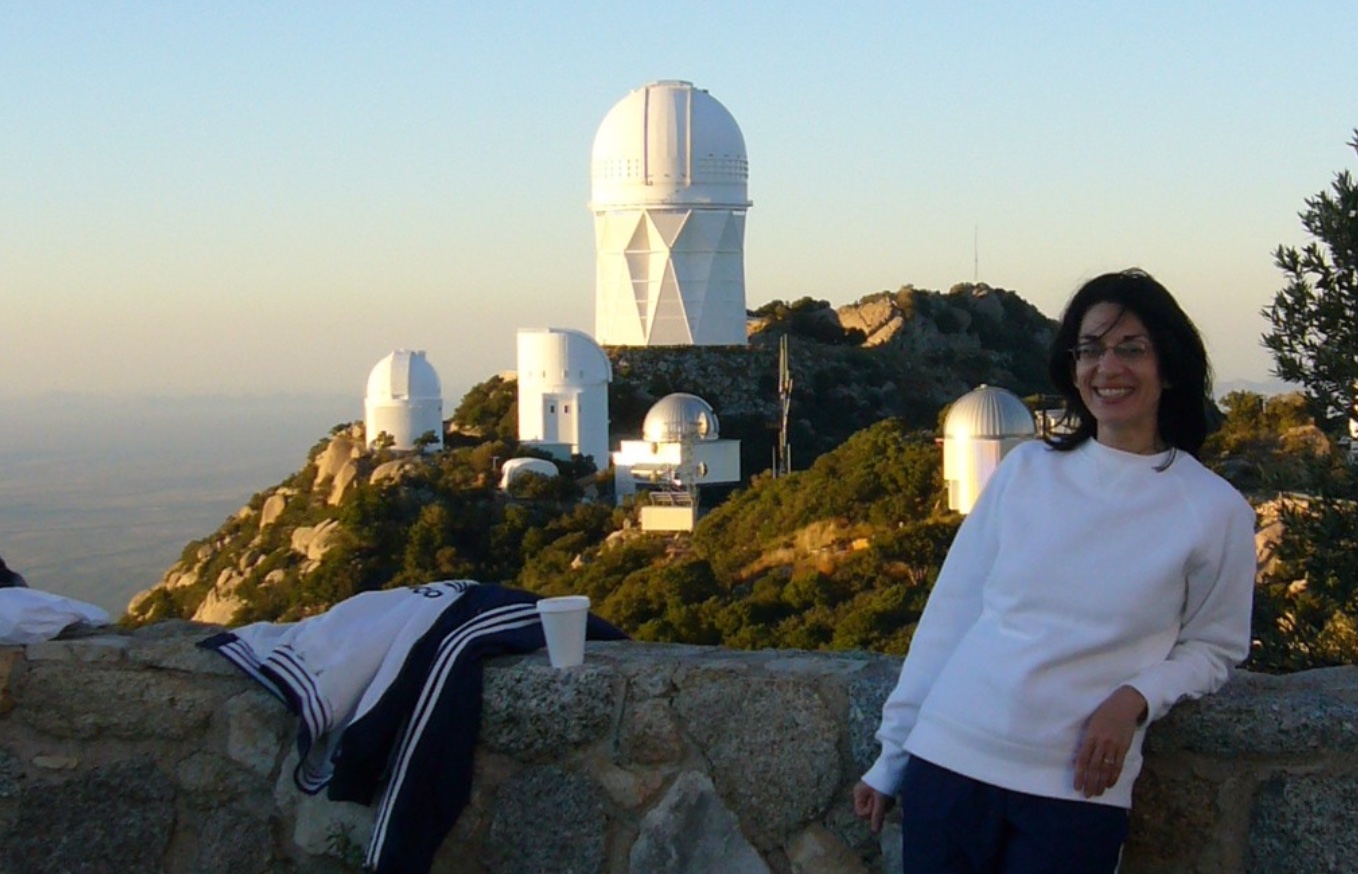 Kitt Peak National Observatory in Arizona, aproximativ 2008. Arhiva personală Dana Casetti