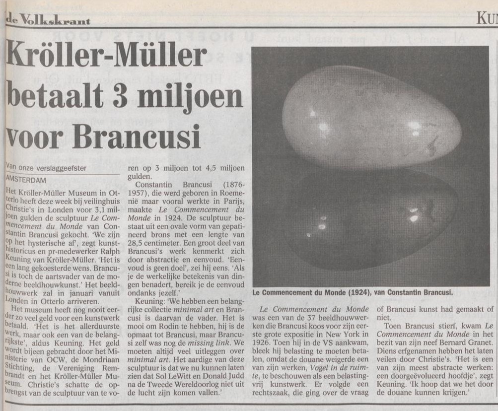 De Volkskrant, 02/12/1995